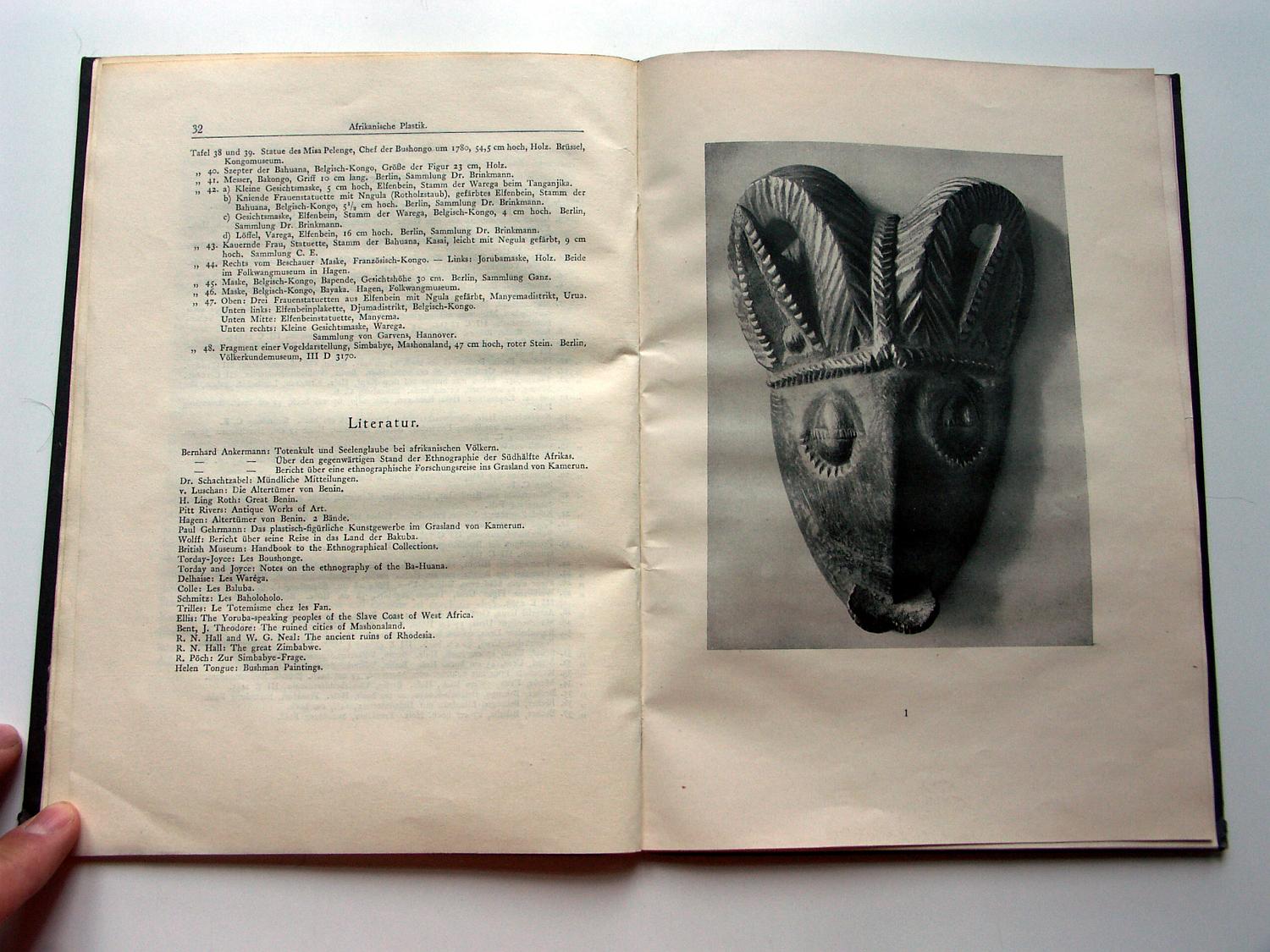 zz-eins21,s.32 abbildungsverzeichnis und yoruba nigeria,holz-widderkop